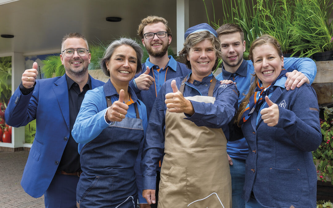 Vertrouwd winkelteam in gloednieuwe Albert Heijn Noord-Scharwoude