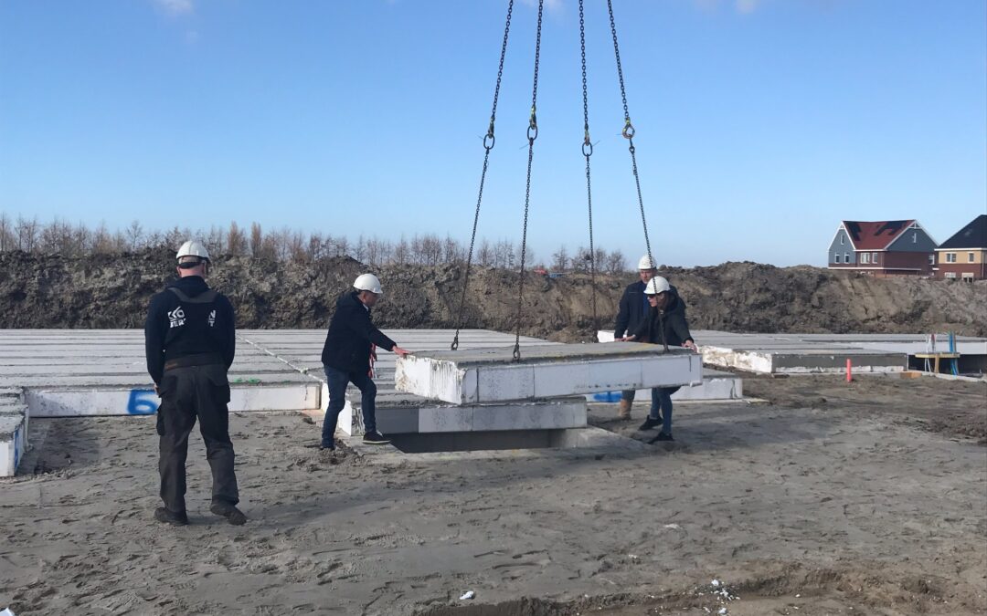 Feestelijke bouwstart op ‘de Eilanden’ in Westerdel