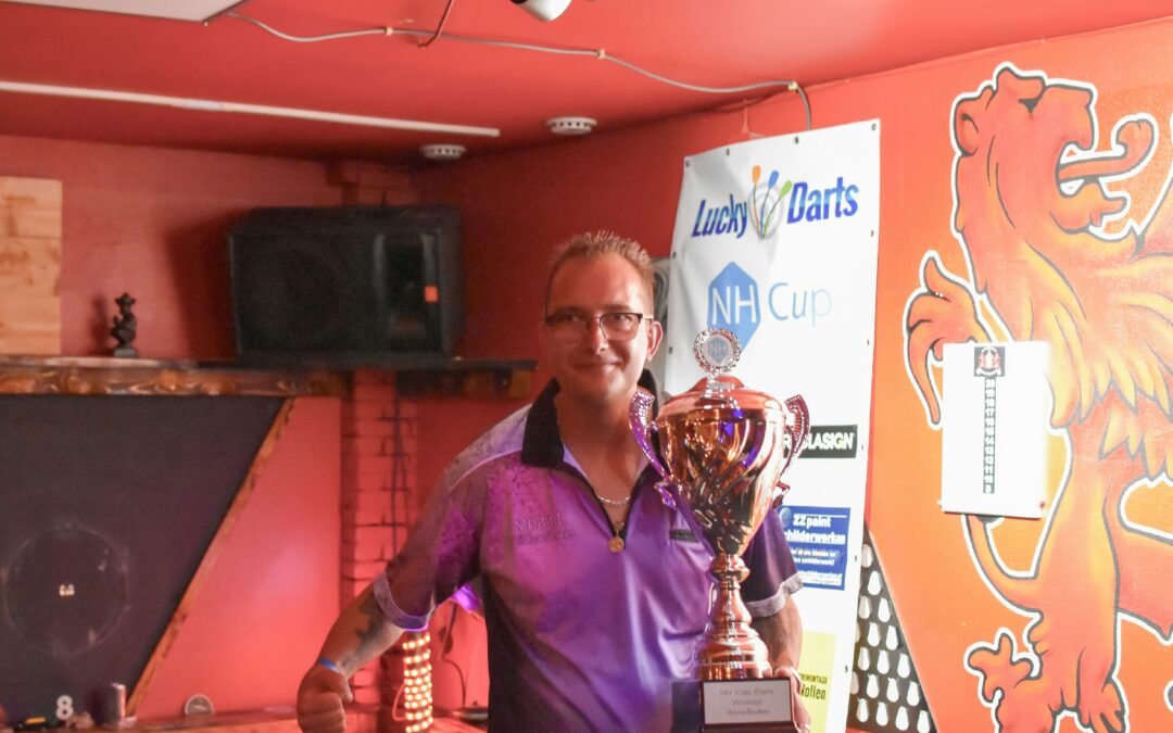 Kevin Harms wint NH Cup Darts 2023 in Alkmaar