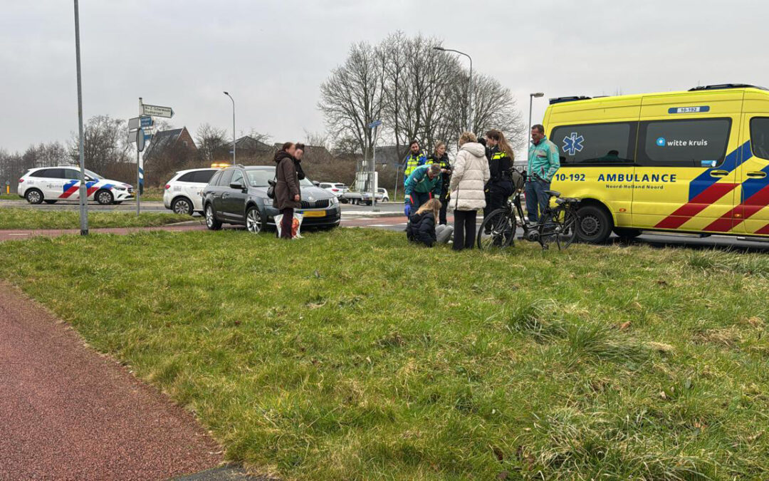 Jong meisje aangereden op de Dulleweg Broek op Langedijk