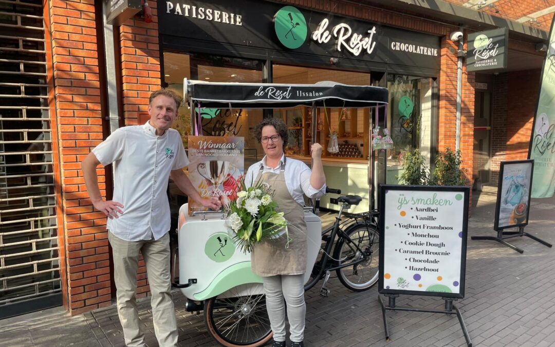 Patisserie de Roset maakt het állerbeste banketbakkersijs van Noord-Holland