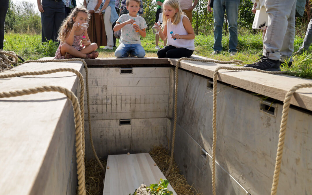 Een natuurgraf voor altijd op Geestmerloo